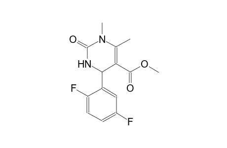 6-(2,5-difluorophenyl)-2-keto-3,4-dimethyl-1,6-dihydropyrimidine-5-carboxylic acid methyl ester