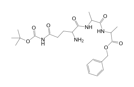 Boc-Gln-Ala-Ala-OCH2Ph