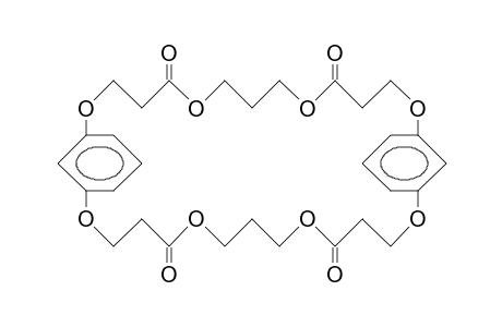 2,6,10,14,18,22,26,30-OCTAOXATRICYCLO-[29.3.1.3(15,18)]-OCTATRIACONTA-1(35),15(36),16,31,33,37-HEXAENE-5,11,21,27-TETRONE