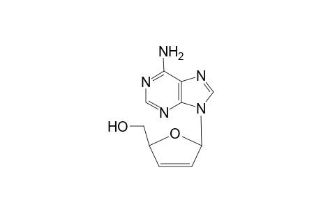 Adenine, 9-(2,3-dideoxy-.beta.-D-glycero-pent-2-enofuranosyl)-