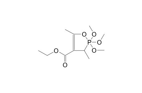 2,2,2-TRIMETHOXY-3,5-DIMETHYL-4-CARBOETHOXY-1,2-OXAPHOSPHOL-4-ENE