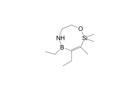 4,5-DIETHYL-2,2,3-TRIMETHYL-1-OXA-6-AZA-2-SILA-5-BORA-3-CYCLOOCTENE