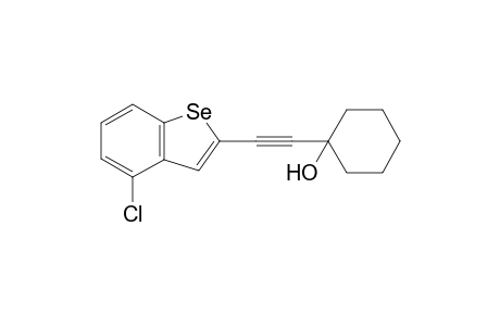 1-((4-chlorobenzo[b]selenophen-2-yl)ethynyl)cyclohexanol