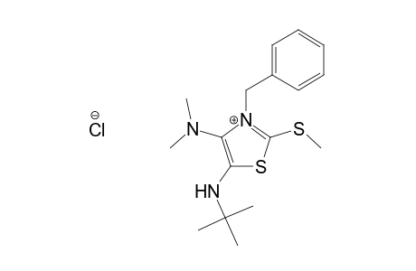 3-Benzyl-5-(tert-butylamino)-4-(dimethylamino)-2-(methylthio)thiazolium Chloride