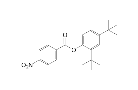 p-nitrobenzoic acid, 2,4-di-tert-butylphenyl ester