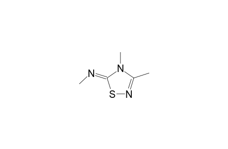 3,4-DIMETHYL-5-METHYLIMINO-4,5-DIHYDRO-1,2,4-THIADIAZOL