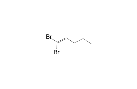 1-Pentene, 1,1-dibromo-