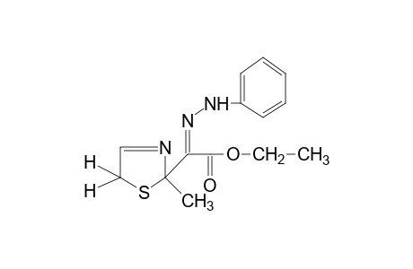 (2-(2-METHYL-2,5-DIHYDRO-1,3-THIAZOL-2-YL)-2-PHENYLHYDRAZONO-ACETIC-ACID,ETHYLESTER