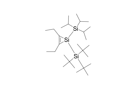 1-TRI-TERT.-BUTYLSILYL-2,3-DIETHYL-1-TRIISOPROPYLSILYLSILIRENE