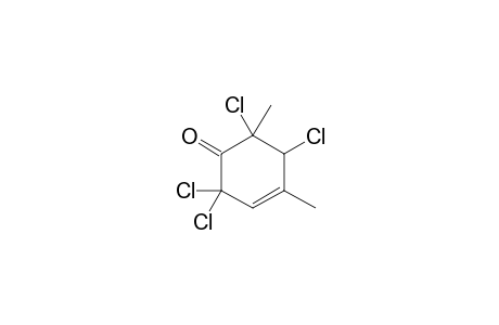 TRANS-2,2,5,6-TETRACHLORO-4,6-DIMETHYLCYCLOHEX-3-ENONE