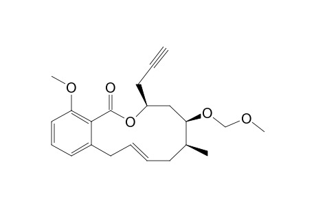 (3S,5R,6S)-14-METHOXY-5-(METHOXYMETHOXY)-6-METHYL-3-(PROP-2-YNYL)-3,4,5,6,7,10-HEXAHYDRO-1H-2-BENZOXACYCLODODECIN-1-ONE