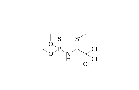 O,O-DIMETHYLTHIOPHOSPHORSAEURE-N-(1-ETHYLTHIO-2,2,2-TRICHLORETHYL)-AMIDE