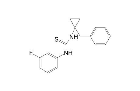 1-(1-benzylcyclopropyl)-3-(m-fluorophenyl)-2-thiourea