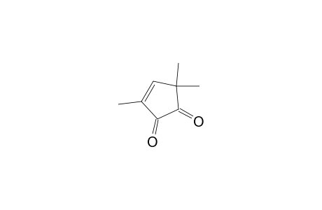 3,5,5-trimethylcyclopent-3-ene-1,2-quinone