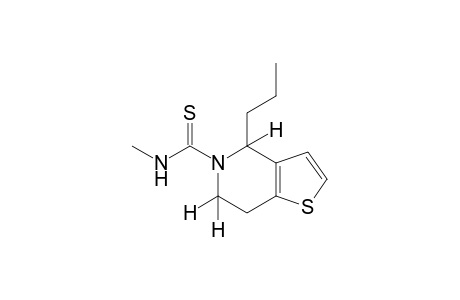 N-methyl-4-propyl-4,5,6,7-tetrahydrothiothieno[3,2-c]pyridine-8-carboxamide