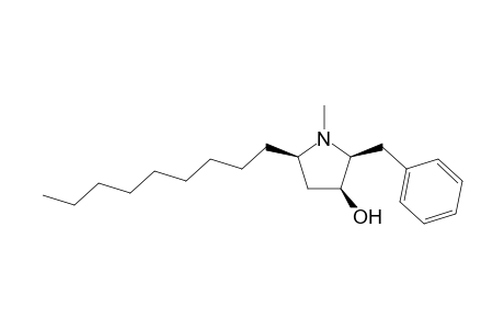 (2S,3S,5R)-1-methyl-5-nonyl-2-(phenylmethyl)-3-pyrrolidinol