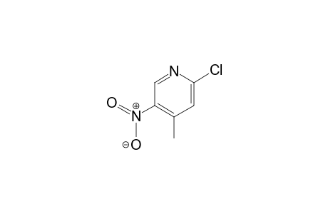 2-Chloro-4-methyl-5-nitropyridine