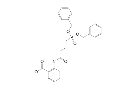 2-[4-[BIS-(BENZYLOXY)-PHOSPHORYL]-BUTANAMIDO]-BENZOIC-ACID