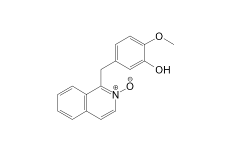 1-(4-Methoxy-3-hydroxybenzyl)isoquinoline N-oxide