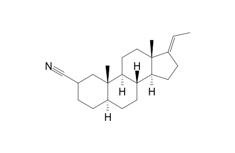 5.alpha.-Pregn-17(20)-ene-2-carbonitrile