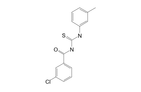 1-(m-chlorobenzoyl)-2-thio-3-m-tolylurea