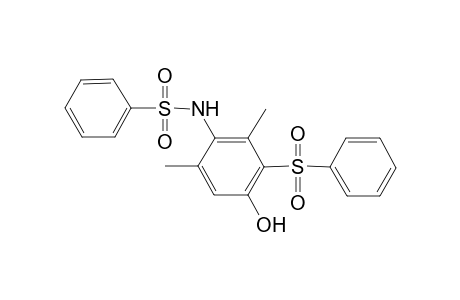 N-(3-besyl-4-hydroxy-2,6-dimethyl-phenyl)benzenesulfonamide