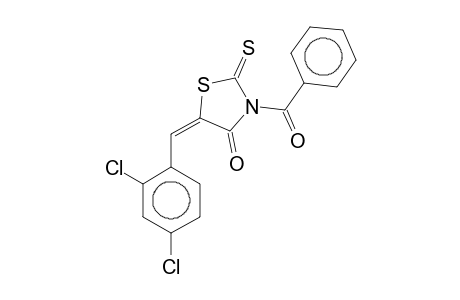 3-Benzoyl-5-(2,4-dichlorobenzylidene)rhodanine