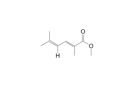 Methyl (2E)-2,5-Dimethylhexa-2,4-dienoate