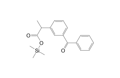 Trimethylsilyl 2-(3-benzoylphenyl)propanoate