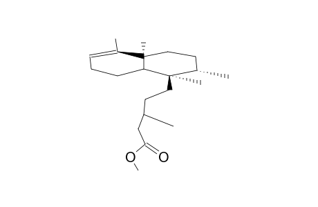 (5R,8R,9S,10R)-ENT-3-CLERODEN-15-OIC ACID METHYL ESTER