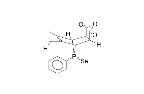 5,6-DIMETHYL-8ANTI-PHENYL-3A,4,7,7A-TETRAHYDRO-4,7-PHOSPHINIDEN-ISOBENZOFURAN-1,3-DIONE-8-SELENIDE