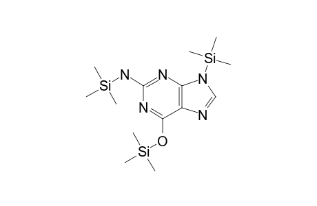 trimethylsilyl-(9-trimethylsilyl-6-trimethylsilyloxy-purin-2-yl)amine