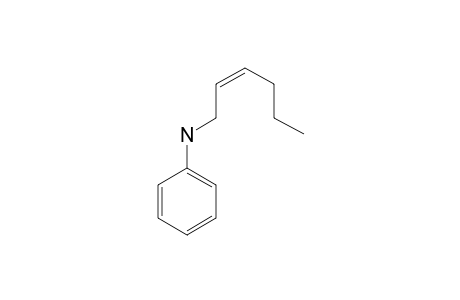 (Z)-N-(2-HEXENYL)-ANILINE