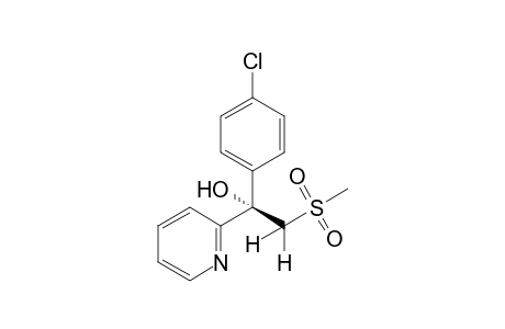 (+/-)-alpha-(p-CHLOROPHENYL)-alpha-[(METHYLSULFONYL)METHYL]-2-PYRIDINEMETHANOL