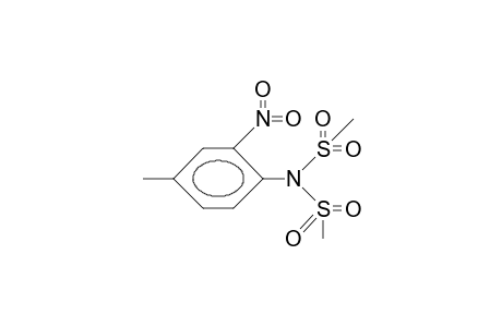 4'-Methyl-N-methylsulfonyl-2'-nitro-methane-sulfonanilide