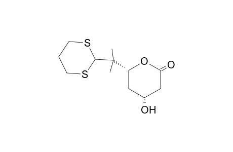 (4R,6R)-6-[2-(1,3-dithian-2-yl)propan-2-yl]-4-hydroxyoxan-2-one