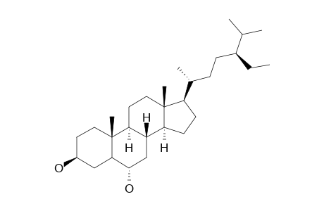 STIGMASTANE-3-BETA,6-ALPHA-DIOL