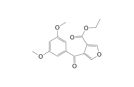 Ethyl 4-(3,5-dimethoxybenzoyl)-3-furoate