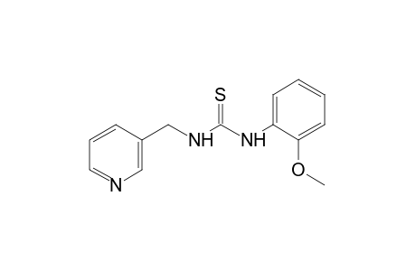 1-(o-methoxyphenyl)-3-[(3-pyridyl)methyl]-2-thiourea