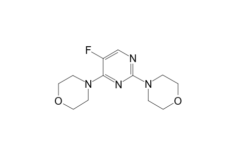 4-[5-Fluoro-2-(4-morpholinyl)-4-pyrimidinyl]morpholine