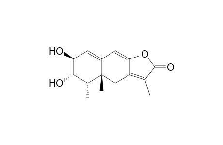 (4aR,5S,6S,7S)-4a,5,6,7-Tetrahydro-6,7-dihydroxy-3,4a,5-trimethyl-4H-naphtho[2,3-b]furan-2-one