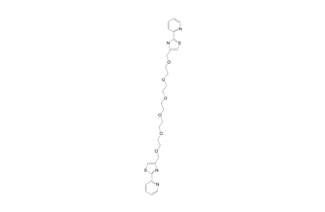 1,16-BIS-[2'-(2'-PYRIDYL)-4'-METHYLTHIAZOL]-PENTA-ETHYLENE-GLYCOL