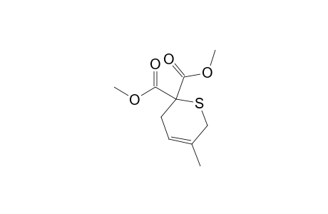 Dimethyl 5-methyldihydrothiopyran-2,2-dicarboxylate