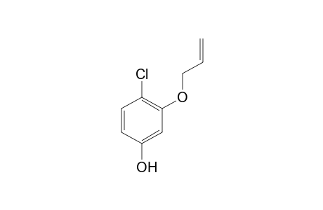 Phenol, 4-chloro-3-(2-propenyloxy)-