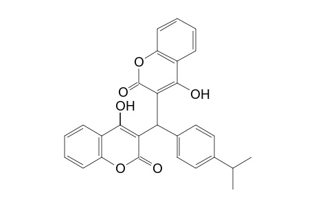 3,3'-(p-isopropylbenzylidene)bis[4-hydroxycoumarin]