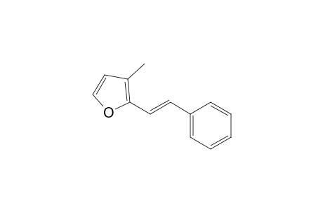 trans-3-Methyl-2-(2-phenylethenyl)furan