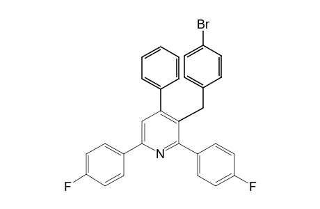 2,6-bis(p-fluorophenyl)-3-(p-bromobenzyl)-4-phenylpyridine