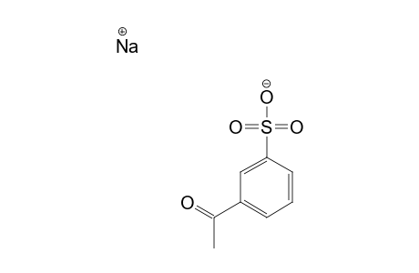 m-acetylbenzenesulfonic acid, sodium salt