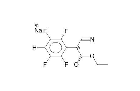 ETHYL (4-HYDROTETRAFLUOROPHENYL)CYANOACETATE, SODIUM SALT