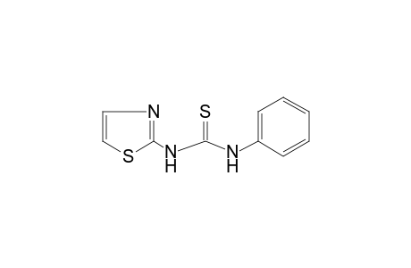 1-Phenyl-3-(2-thiazolyl)-2-thiourea